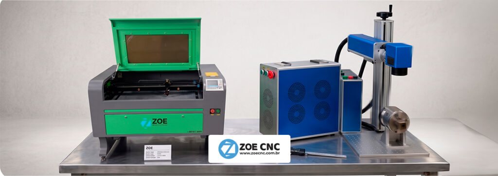 diferença fiber laser e CO²
